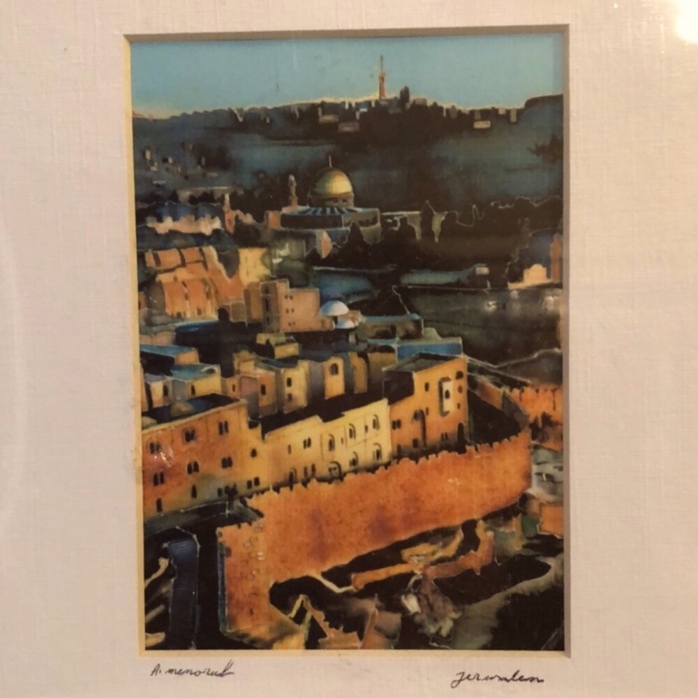 ISREAL ART IN JERUSALEM